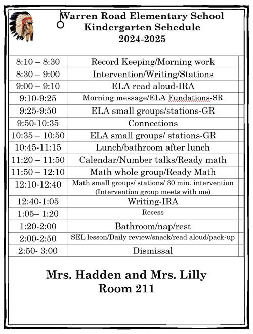 24-25 Sched